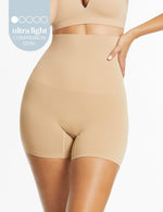 Re-Shape High Waisted Short - Nude