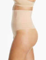 Soft Fusion Hi Waist G-String - Nude