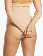 Soft Fusion Hi Waist G-String - Nude