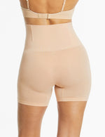 Soft Fusion Hi Waist Short - Nude