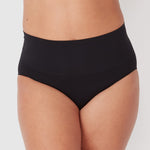 2 Pack Seamless Smoothies Full Brief - Black - Ambra Corporation 