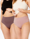 2 Pack Seamless Smoothies G-String - Elderberry/Moonscape