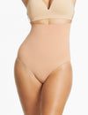 Killer Curves Hi Waisted Hi Cut Brief - Toffee