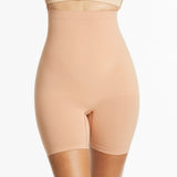 Killer Curves Hi Waisted Shaping Short - Toffee