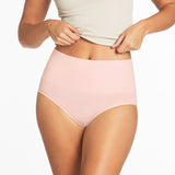 Seamless Smoothies Recycled Full Brief 2 Pack - Pink Pearl/Indigo