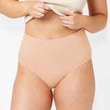 Seamless Smoothies Recycled Full Brief 2 Pack - Rose Beige