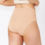 Seamless Smoothies Recycled Full Brief 2 Pack - Rose Beige