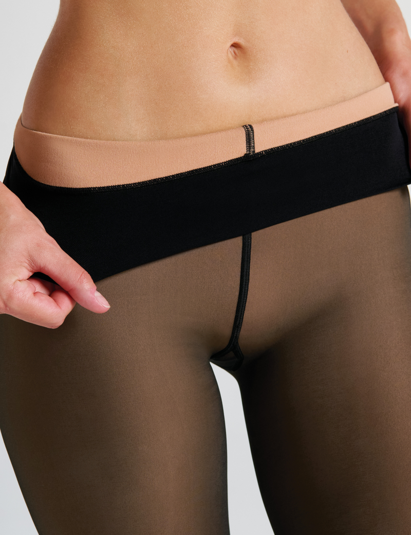 Sheer Fleece Lined Opaque