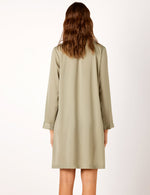 Lounge Recycled Poly Satin Nightshirt - Pistachio