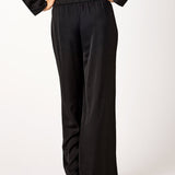 Poly Satin Long Sleeve Shirt & Sleep Pant Gift Box