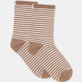 Organic Cotton Stripe Crew - Husk