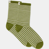 Organic Cotton Stripe Crew - Meadow