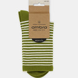 Organic Cotton Stripe Crew - Meadow