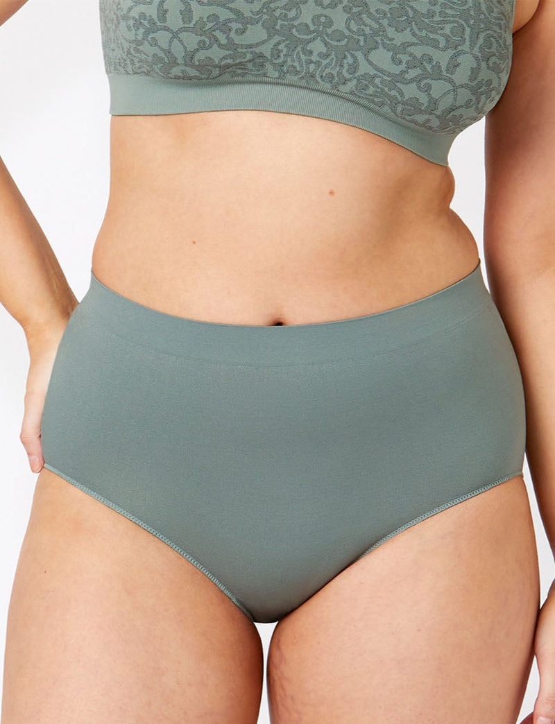 Bare Essentials Full Brief - Lagoon