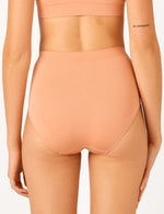 Bare Essentials Recycled Nylon Full Brief- Spiced Peach