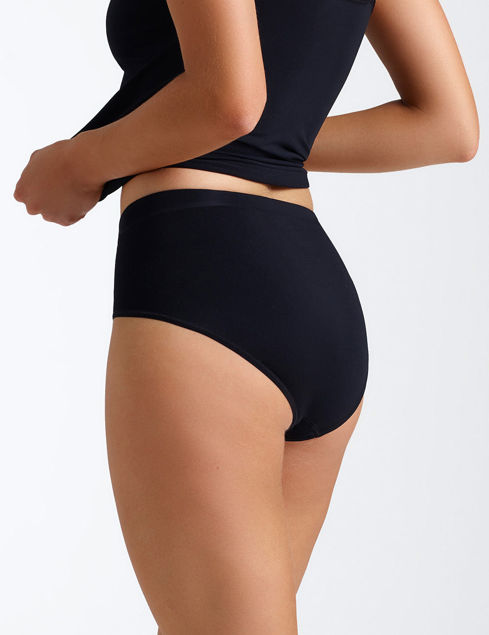 Bondi Bare Full Brief - Black - Ambra Corporation 