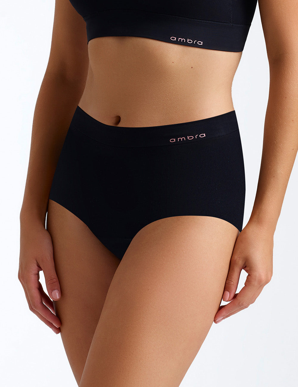 Bondi Bare Full Brief - Black - Ambra Corporation 