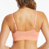 Bondi Bare Padded Longline Bra - Sorbet