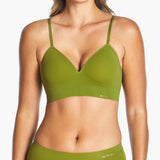 Bondi Bare Padded Longline Bra - Meadow