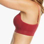 Ambra bondi bare, red bra, wireless bra
