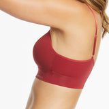 Ambra bondi bare, red bra, wireless bra