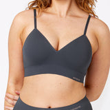 Bondi Bare Padded Longline Bra -Nightshade