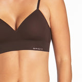 Bondi Bare Padded Longline Bra - Coffee