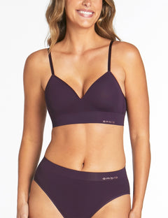 Bondi Bare Padded Longline Bra - Indigo