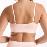 Bondi Bare Padded Longline Bra - Shell