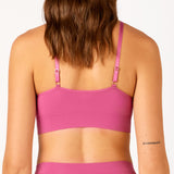 Bondi Bare Padded Longline Bra - Raspberry
