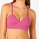 Bondi Bare Padded Longline Bra - Raspberry