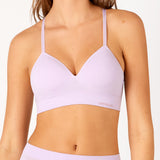 Bondi Bare Padded Longline Bra - Wisteria
