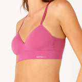 Bondi Bare Padded Longline Bra - Raspberry