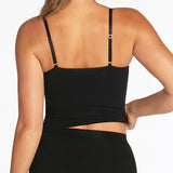 Bondi Bare Singlet - Black