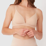 Bondi Bare Contour Wirefree Bra - Rose Beige - Ambra Corporation 