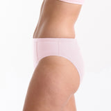 Refined Rib Skimpy Hi Cut - Shell