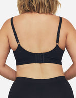 Curvesque Support Wirefree Bra- Black