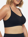 Curvesque Support Wirefree Bra- Black