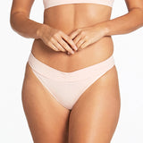 Bamboo Basics Bikini - Putty Pink