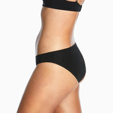 Perfect Cut Cotton Bikini - Black