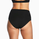 Perfect Cut Cotton Full Brief - Black