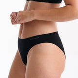 Purebasics Bikini Brief 2 Pack - Black