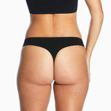 Purebasics Modal Seamless G-String 2 Pack - Black