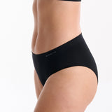 Purebasics Midi Brief 2 Pack - Black