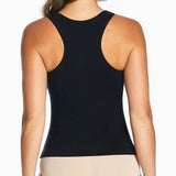Purebasics Modal Seamless Shelf Bra Tank - Black
