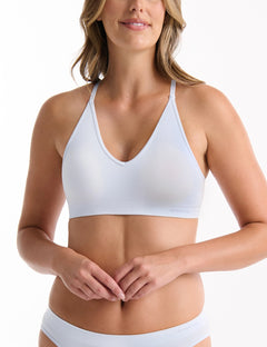 Purebasics Triangle Bralette - Aura Blue