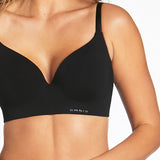 Purebasics Modal Seamless T-shirt Bra - Black