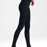 Velvet Fleece Tight - Navy - Ambra Corporation 