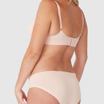Bamboo Maternity Crop - Putty Pink - Ambra Corporation 