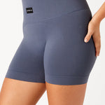 Charcoal Ambra Smooth Rib Short side